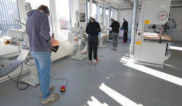 Bild zur Presseinformation "HAWK schafft neue Lehrwerkstatt für den Studiengang Orthobionik"